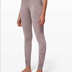 Lululemon Inner Glow Tight Washed Half Moon